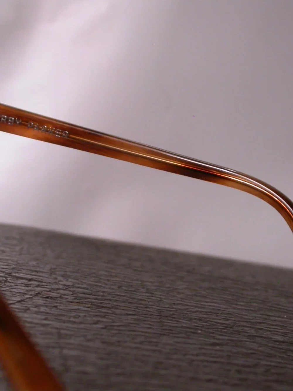 Warby Parker Felix N Crystal Clear Tortoise Eyeglasses Frames